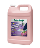 Auto Magic Strawberry Wet Wax, carnauba high-gloss car wax. 1 gallon.