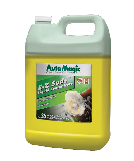 Auto magic E-Z Suds Liquid car wash shampoo gallon.