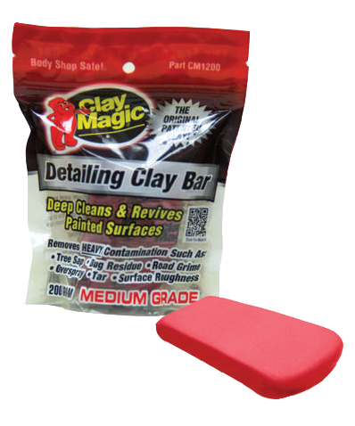 Clay Magic Detail Bar (Red, Medium) - Auto Magic