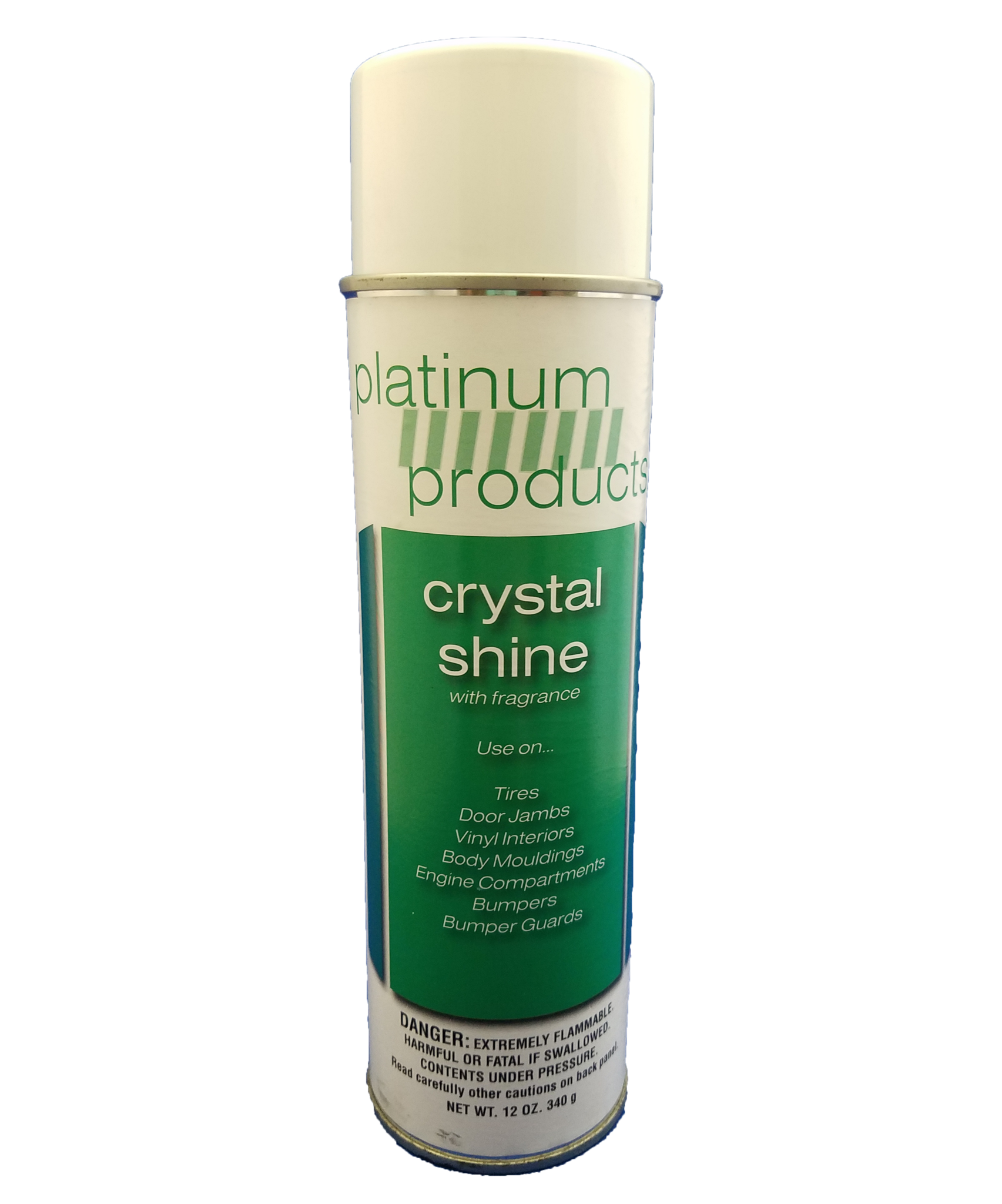 Platinum Products: Crystal Shine final detailer. Aerosol 12oz. detail spray.